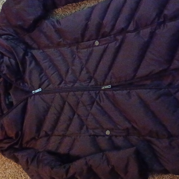 Kenneth Cole Reaction Down Jacket-XXL-Dark Plum - Picture 6 of 8